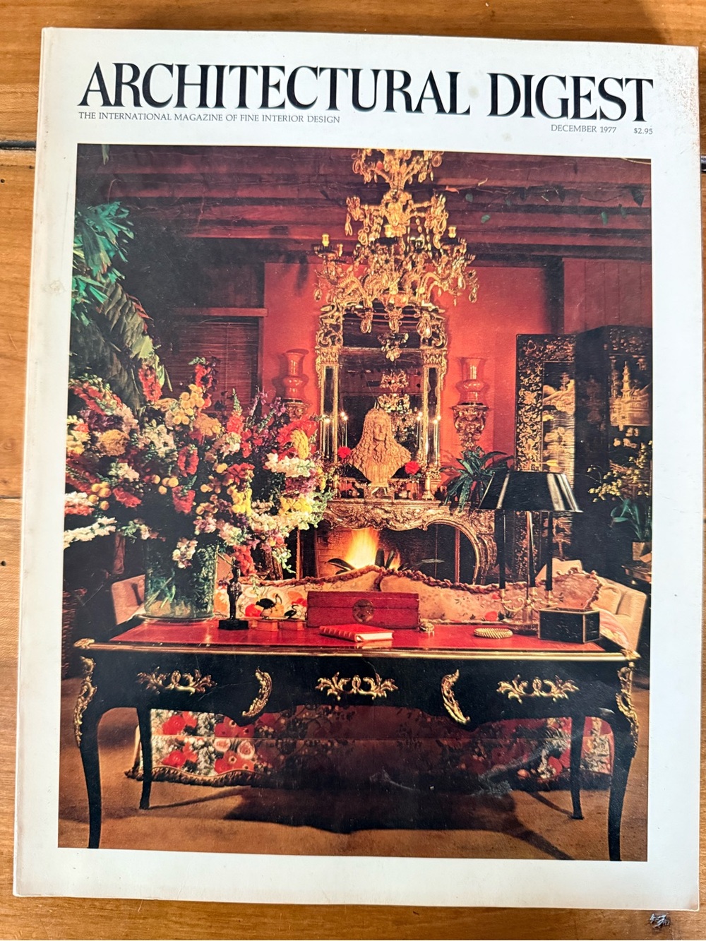 Architectural Digest Magazine - December 1977